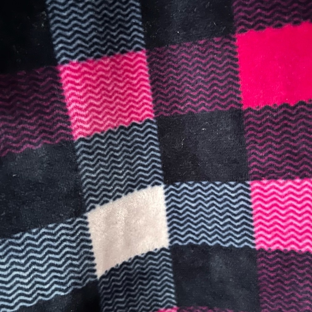 Cozy Pyjamas Denver Hayes Set Size Large Pink Navy Fleece Lounge” - Picture 6 of 9